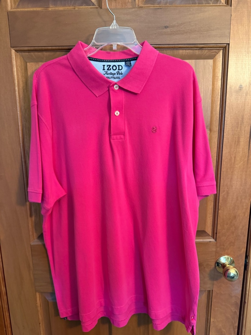 IZOD Men’s Hot Pink Heritage Polo Shirt